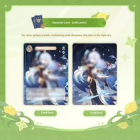 Cartes à collectionner de table TCG, cartes de personnage en feuille, vente en gros pour les magasins de jeux