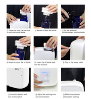 Machine à air pour la maison Diffuseur d'aromathérapie à technologie Smart Air Diffuseur silencieux d'huiles essentielles sans eau Diffuseur d'arômes