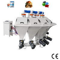 Système de pesage par lots DZJX en acier inoxydable avec moteur 750W, équipement de pesage multi-ingrédients pour l'industrie alimentaire, chimique et pharmaceutique