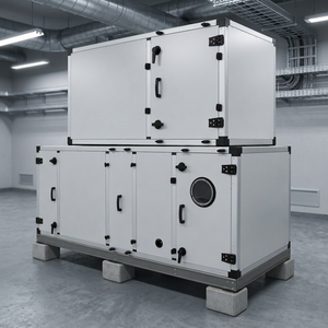 ระบบปรับอากาศในห้องคลีนรูมอุตสาหกรรม (AHU) ระบบ HVAC แบบโมดูลาร์ ชุดระบายอากาศภายในอาคาร ระบบปรับอากาศกลางเชิงพาณิชย์ - Product Image 1