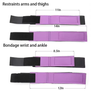 Manette e Cavigliere per Bondage SM, Giocattoli Fetish BDSM per Flirt e <span class=keywords><strong>Punizioni</strong></span>, Vendita all'Ingrosso - Product Image 2