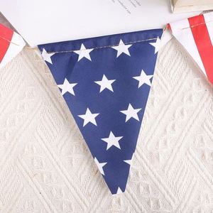 Banderas Promocionales Personalizadas con la Bandera Estadounidense, Banderas de Poliéster con Doble Costura, Asta de Aluminio, para Exteriores, Día de la Independencia - Product Image 4