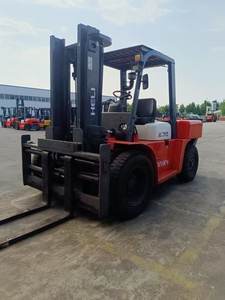 Heli 7 tonnes 99% prix de chariot élévateur <span class=keywords><strong>moins</strong></span> <span class=keywords><strong>cher</strong></span> nouveau moteur <span class=keywords><strong>diesel</strong></span> avec une bonne qualité Toyota Heli K70 chariot élévateur d'occasion à vendre - Product Image 4