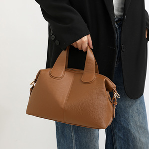 Borsa Boston Casual da Donna in Morbida Pelle PU con Chiusura <span class=keywords><strong>a</strong></span> Cerniera, Tracolla Singola/Crossbody per Pendolarismo Quotidiano e Viaggi - Product Image 1