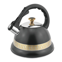 Bouilloire en acier inoxydable, prix de gros, faible MOQ disponible, compatible avec tous les types de cuisinières pour faire bouillir de l'eau