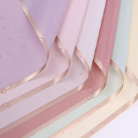 Papier d'emballage étanche en plastique pour bouquet de fleurs Emballage de cadeaux Papier d'emballage pour fleurs