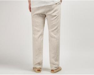 <span class=keywords><strong>Pantaloni</strong></span> Casual <span class=keywords><strong>da</strong></span> <span class=keywords><strong>uomo</strong></span> in cotone <span class=keywords><strong>di</strong></span> <span class=keywords><strong>lino</strong></span>, nuovi <span class=keywords><strong>pantaloni</strong></span> larghi in stile cinese, con vita media, larghi e leggeri - Product Image 6
