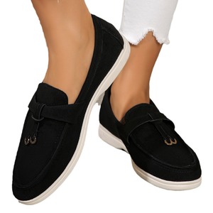 <span class=keywords><strong>Scarpe</strong></span> Slip-on in Camoscio di Alta Qualità per <span class=keywords><strong>Donna</strong></span>, Stile Europeo e Americano, Taglia Grande <span class=keywords><strong>43</strong></span>, Autunno, Tempo Libero - Product Image 5
