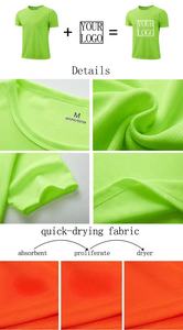 CT0003 Custom Print Logo Breathable Sports t <b>Shirts</b> Wholesale Polyester Gym Quick Drying Running Workout <b>Men</b> T <b>Shirt</b> - Product Image 3