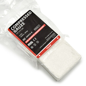 Bông 100% z-gấp nén chiến đấu gạc miếng băng y tế hàng tiêu dùng - Product Image 3