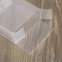 Boîtes d'emballage en PVC transparent personnalisées en gros, boîtes cadeaux en plastique écologiques multi-tailles pour aliments