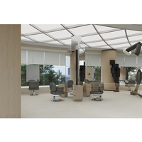 Projet de rénovation clé en main pour un salon et un café combinés, rénovation intérieure personnalisée pour un salon de beauté avec bar à café
