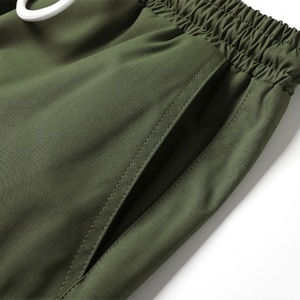 Pantalones Cortos de Trabajo con Bolsillos Grandes - Diseño Casual Sólido, Transpirables y de Secado Rápido, Costuras Reforzadas y Ajuste Cómodo - Product Image 4