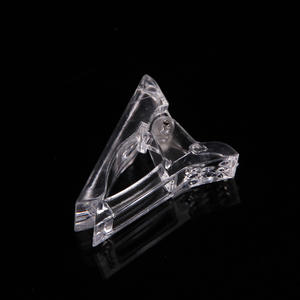 Clips à ongles en plastique transparent HQ Mixed Proc Discount, pour la construction rapide des ongles, conseils pour les ongles, gel polonais, extension, manucure, art - Product Image 2