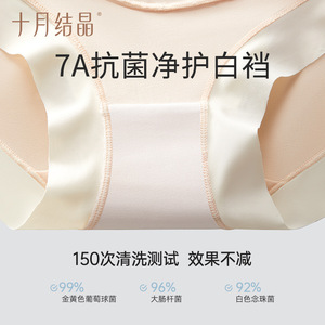 Culotte de maternité taille haute October Crystallization 7A, antibactérienne et respirante, pour la grossesse - Product Image 4