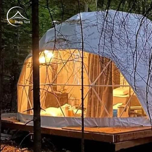 Geodesic Dome Igloo House Luxury Glamping <b>Tent</b> With Extra-<b>large</b> Viewing Window for Holiday Retreat SG-SL-030 Glamping Dome SG-SL - Product Image 1