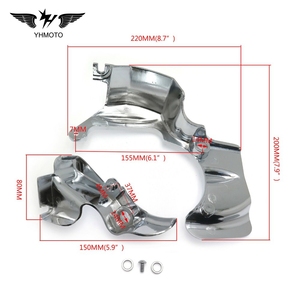 Accesorios de motocicleta, cubierta de transmisión para Harley Street Glide FLHX FLHXS CVO 2009-2016, piezas de motocicleta - Product Image 6