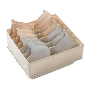 7 cavités armoire tiroir diviseur vêtements boîte de rangement chaussettes pliantes soutien-gorge sous-vêtements chaussettes organisateur