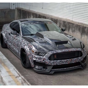 Capot avant en fibre de carbone de style TF pour <span class=keywords><strong>Ford</strong></span> <span class=keywords><strong>Mustang</strong></span> 2015-2017 couvercle de capot moteur avant Bodykit - Product Image 4