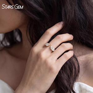 แหวนเพชรแล็บทองคำแท้ 10k จาก Starsgem แหวนแต่งงาน-แหวนครบรอบประดับเพชร - Product Image 3