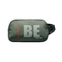 Sac banane bandoulière blanc personnalisé pour homme, idéal pour le sport, la course, ou comme sac de poitrine ou de taille polyvalent