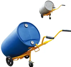 400KG Small Oil <strong>Drum</strong> Truck Mechanical Industrial <strong>Drum</strong> Carrier Cart - Product Image 1