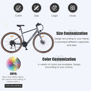 Bicicleta Eléctrica de Carretera de Alto Rendimiento con Certificación CE, 28 Pulgadas, Batería de Litio Oculta, 700C, Bicicleta Eléctrica de Trekking Urbana - Product Image 2