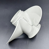 Nouvelle Hélice Hors-Bord Haute Performance 683-45945-00-EL pour Moteurs Yamaha 9.9-15HP, 3 Pales, Pas de 9 Pouces, Rotation Droite, Caoutchouc