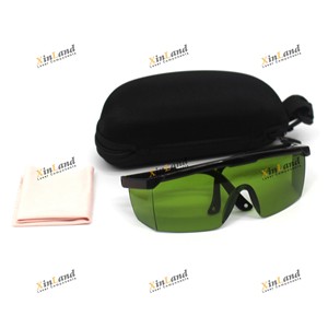 Demi-monture fibre 1064nm infrarouge Nd Yag Laser lunettes de sécurité lunettes de Protection des yeux pour le marquage de nettoyage de découpe Laser - Product Image 2
