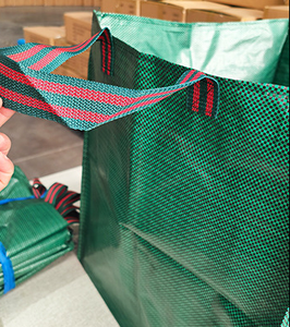 Sac à ordures carré de grande capacité pour feuilles de jardin, fournitures d'usine, sac de composter pour déchets de jardin et sacs à ordures - Product Image 3