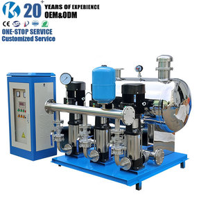 ระบบจ่ายน้ำเสริมแบบครบวงจร  ทำจากสแตนเลสคุณภาพสูง  ไม่มีการแปลงความถี่เป็นค่าลบ - Product Image 1