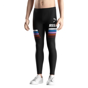 Pantalones de Compresión con Soporte Ergonómico, Alta Elasticidad, Secado Rápido, Tela Transpirable, Ideales para MMA, Grappling y Bjj - Product Image 2