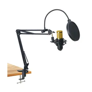 Spot Sales Adjustable External Spring Microphone Holder For Sound Recording Room