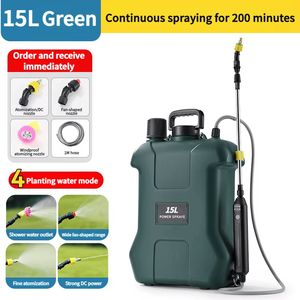 Pulvérisateurs de jardin électriques avec ceinture d'épaule, pulvérisateur sans air pour irrigation de fleurs en plein air, 15L - Product Image 4