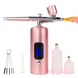 Pistola Aerográfica Profesional Multifuncional Inalámbrica para Maquillaje Automático y Uñas con Pantalla LCD Inteligente Nuevo Diseño - Product Image 2