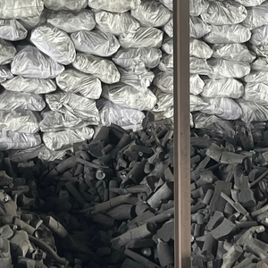 Charbon de bois de nacre fiable pour des barbecues parfaits Charbon de narguilé de type noir en bois dur de noix de coco - Product Image 1