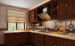 Venta al por mayor gabinetes de cocina modernos personalizados gabinetes de cocina modulares de madera montados en la pared para Villa buen precio - Product Image 6