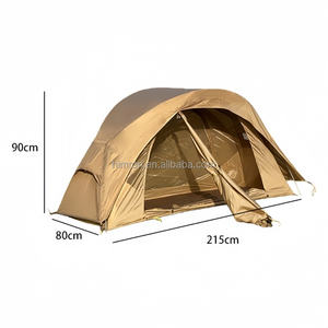 Tente de <span class=keywords><strong>camping</strong></span> 4 saisons pour 2 personnes, légère, facile à monter, imperméable 3000 mm, idéale pour la randonnée en plein air - Product Image 2