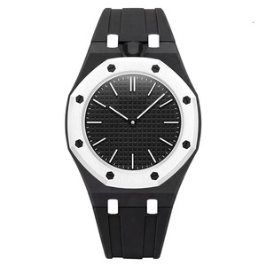 Ultimo Modello di Orologi al Quarzo Ottagonali alla Moda con Cinturino in Silicone in Otto Colori e Quadrante Arcobaleno - Product Image 6
