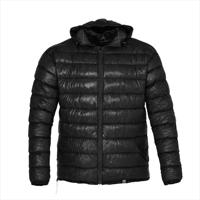 Jaket Puffer CONMR Hangat dan Ringan dengan Tudung untuk Pria dan Wanita, Tahan Angin dan Penutup Ritsleting