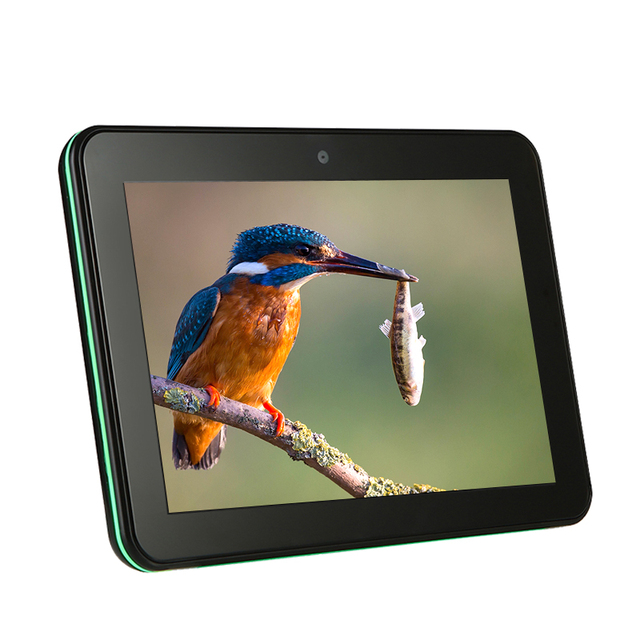 Wall Mounted 10" Android Tablet With LED Light Bar POE WIFI Ethernet Port Tablet for Meeting Room