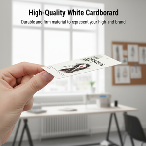 Étiquettes suspendues personnalisées avec logo, imperméables, estampées à chaud en or, pour sacs et chaussures, étiquettes en papier pour vêtements - Product Image 3