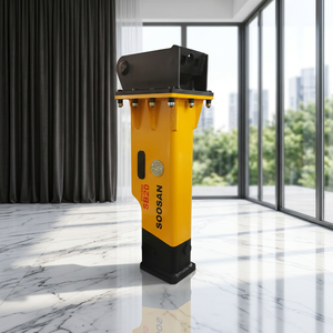 Martillo Hidráulico Tipo Caja SB20 para Excavadoras de 1.2-3.0 Toneladas, Color Amarillo, Origen Shandong, 1 Año de Garantía, 126 kg - Product Image 1