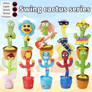 Juguete de Peluche de Cactus con Saxofón 2025 - Divertido, Interactivo, Canta, Baila y Habla - Product Image 2