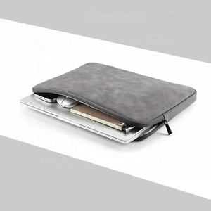 New <strong>Funky</strong> Hotsale Wholesale Factory Custom logo Comfortable Fashion PU Vegan Leather <strong>Laptop</strong> Sleeve Cute Computer <strong>Bag</strong> - Product Image 2