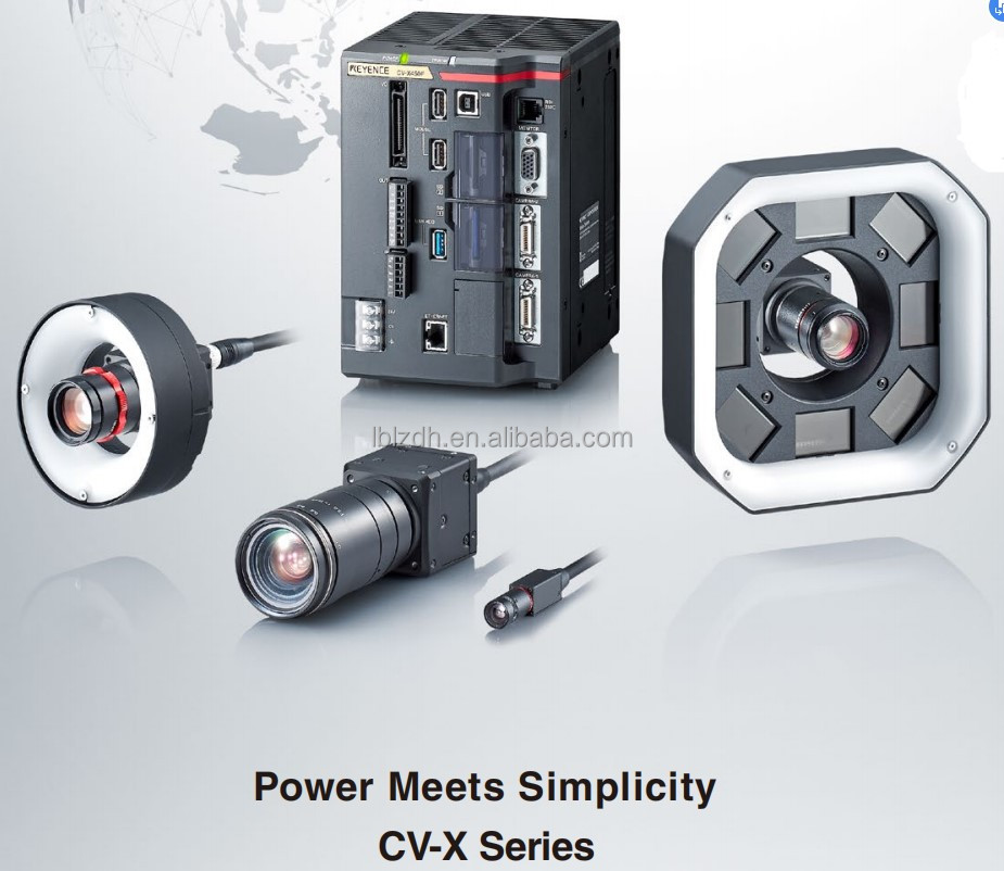 KEYENCE CV-X480 + CA-HF6400C/M Intuitive Vision System for