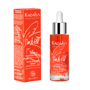 Kadalys Hecho en Francia, 30ml, Suero Iluminador con Aceite Rosa, Cosmético para el Cuidado de la Piel, Sueros Personalizables - Product Image 1