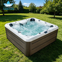 Spa de luxe pour 6 personnes en acrylique pour l'extérieur avec système Balboa et jets de massage