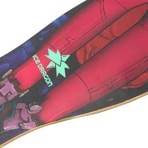 Ice Dragon Nouveau Moule 45*9.3 "Matériau Composite <span class=keywords><strong>Longboard</strong></span> Deck Suit pour la Danse et le Freeride - Product Image 4