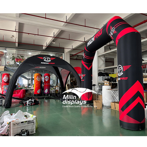 Tùy chỉnh Inflatable vòm cho thể thao ngoài trời tổ chức sự kiện lối vào vòm Inflatable chạy đua vòm sao kết thúc dòng - Product Image 4